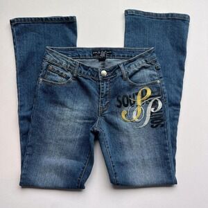 South Pole Vintage Bootcut Low Rise Jeans